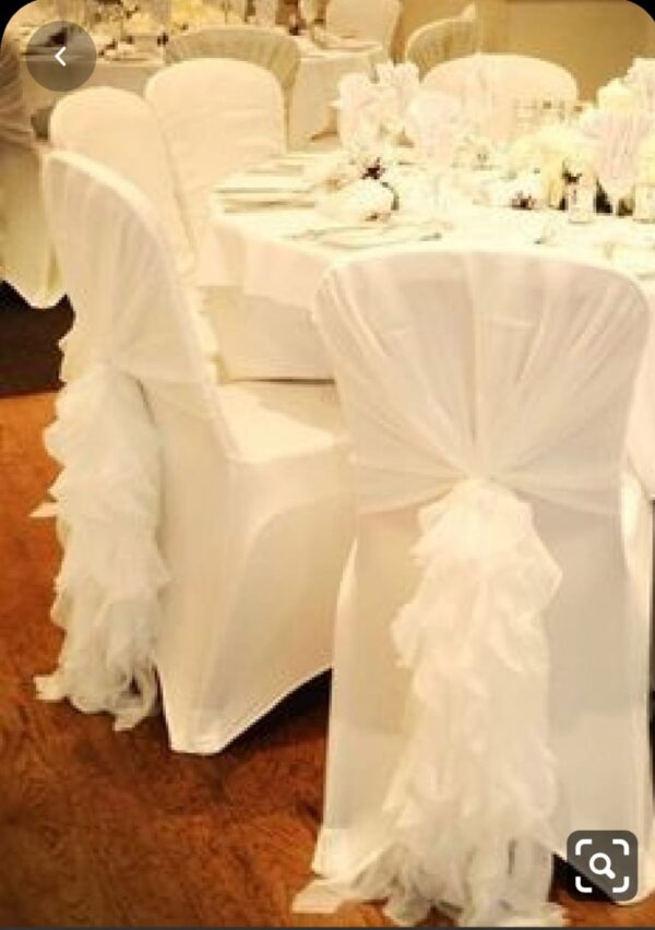 CHAIR COVER TABLE COVER AND BOWS 9 kaldhar International