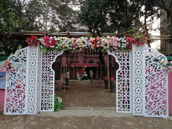 Wedding decor Cnc cutting And acrelic 4 kaldhar International