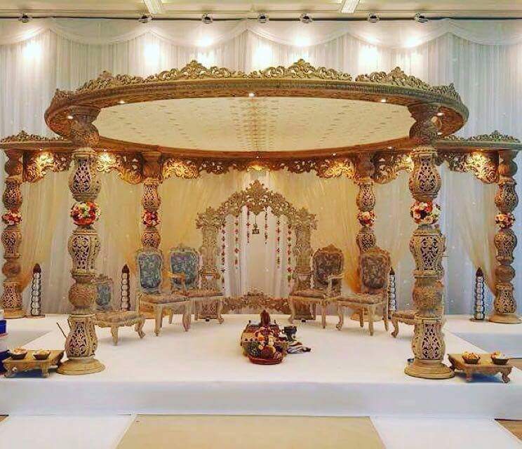 wooden mandap 1 kaldhar International