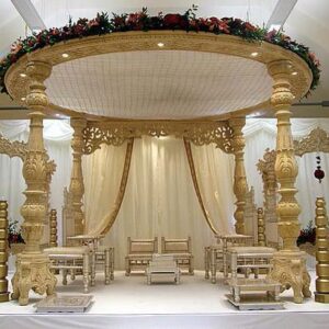 wooden mandap 2 kaldhar International